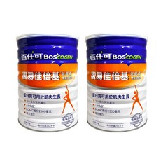 百仕可 Bos'cogen 復易佳倍基 蛋白質可於肌肉生長, 819g, 2個