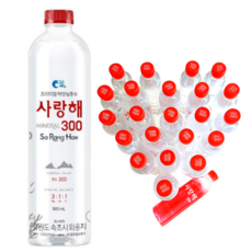 굿샌드 글로벌 프리미엄 해양심층수사랑해 경도300, 500ml, 40개