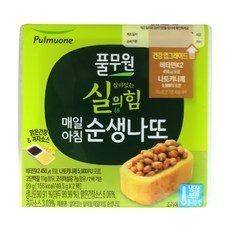 풀무원 매일아침 순생나또 99g 6개