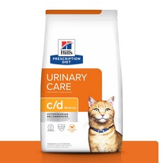 希爾思 c/d 貓用 泌尿處方飼料 貓飼料, 1個, 1.5kg*1包