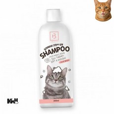 고양이 샴푸 300ml 고양이샴푸린스 고양이목욕샴푸 고양이전용샴푸