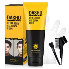 DASHU 男性強力壓貼燙髮膠組, 100ml, 1組