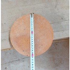로이타 내화벽돌 절연 벽돌 가마용 소각로 타일, 1개, 점토 내화 원형 205x30mm