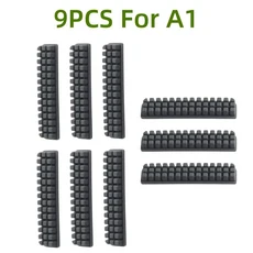 밤부랩 A1 와이퍼 실리콘 브러시 노즐 핫베드 장착 스크러버 미니 청소 도구 3D 프린터 액세서리, 05 9pcs-for A1, 05 9pcs-for A1