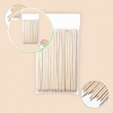 쌍문상회 네일 젤네일아트 스틱 재료 네일아트도구 100P 셀프네일 우드스틱 셀프젤네일 네일스틱 젤네일도구 우드 네일재료 파츠 스톤 네일푸셔 네일우드스틱 15cm 40872EA, 본상품
