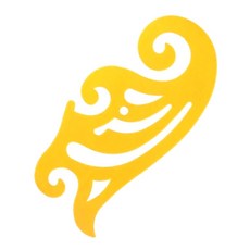 파도 구름 모형자 (1P), 상세페이지참조, 1개