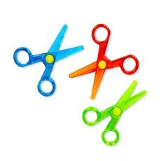 업위드 크레욜라 유아용안전가위3종 어린이안전가위 3세오리기놀이 4세오리기놀이