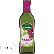 올리타리아 포도씨유, 500ml, 13개