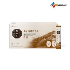 CJ공식 [G] 한뿌리 흑삼 윤옥고 스틱 30포 1박스, 300g