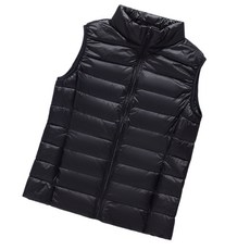 J.Y 輕量羽絨背心 立領保暖外套