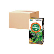 정식품 달콤한 베지밀B 검은콩 두유 고칼슘 건강한 음료 간식 사무실 회사 부모님 대용식 병원, 190ml, 1개