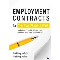 (영문도서) Employment Contracts: for The New World of Work Paperback, KR Publishing, English, 9781869228996