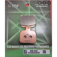 ELIG煞車皮 EM-039 金屬燒結 煞車來令片 適用於大螃蟹 Brembo 2 Pot 34mm，提升制動性能, 1個, EM-039(金屬燒結)