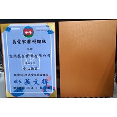 阿森文具 感謝狀/證書夾/聘書夾/獎狀夾 單面A4 保護重要文件 提升專業形象, 1個, 金直紋+4角寬緞帶(規格請看說明)