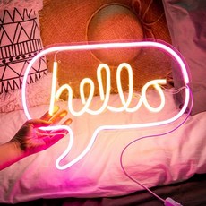 LED 네온사인 네온사인조명 네온LED LED네온사인, 2걸이식네온사인-러브