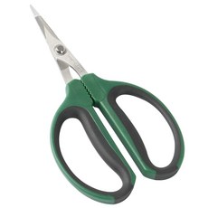 CastleGreens 15.2cm(6인치) 스테인리스 스틸 정원 분재 전지 가위 40mm 스트레이트 블레이드 전지가위 미끄럼 방지 소프트그립 마이크로 팁 가위 158679, 1개
