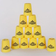 스타 컵쌓기 스피드 스택스 놀이 경기 컵쌓기 12개