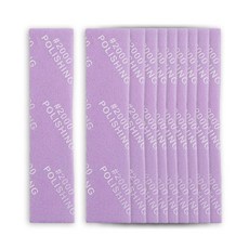 NiceK 건식 습식 프라모델 스펀지 스틱 사포 7종, 2000#-10개