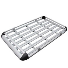 루프바스켓 루프랙 짐받이 캐리어 승용차 박스 짐, 1x1.6m+B형 알루미늄 크로스바, 1개