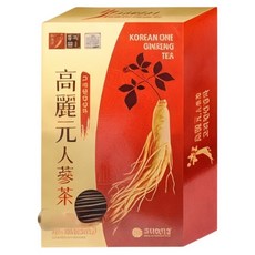 Korean One Ginseng 高麗人蔘茶, 1個, 高麗人蔘茶1盒, 3g, 100個裝