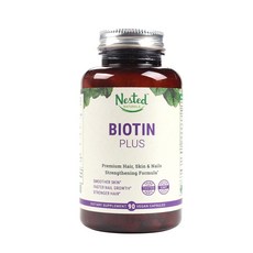 nested naturals 生物素Plus素食膠囊, 90入, 1個