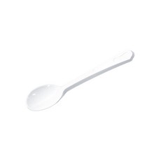 일회용 스푼 플라스틱 숟가락 일회용품, 1세트, 100개입