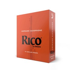 美國 RICO RI-S 高音薩克斯風竹片橘盒 適用於各種風格 提供明亮集中音色, 1個, 2.5
