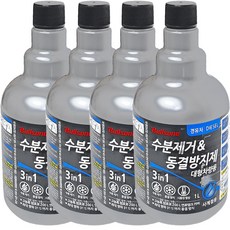 불스원 수분제거제 동결방지제 3in1 대형차량 경유 디젤 1L, 디젤/경유, 4개