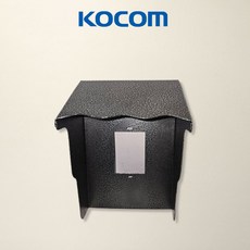 코콤 코맥스 초인종 인터폰 빗물 방수 스틸 커버 선바이저 썬바이저 현관 레인커버 햇빛가리기용 빗물가리기용, 코콤 초인종 빗물 방수 스틸 커버