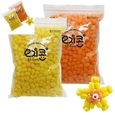 오땨 이지콘블럭 소 1000pcs 아기블럭 소프트블록 아기소프트블럭, 검정