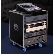 오디오 믹서 콘솔박스 음향 믹서 장비 캐비닛 무대 방송실, 1개