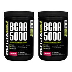 NUTRABIO BCAA 5000 西瓜無麩質素食, 2個, 380克