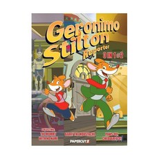 영문 영어 유아 도서 Geronimo Stilton Reporter 3 in 1 Vol. 2 Graphic Novels #2 Paperback 미국판 총 3편 에피소드 수록 1, 영문 영어 유아 도서 Geronimo Stilton R