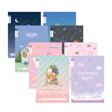 국어 공책 10권 저학년공책 국어노트 초등국어노트, 여 랜덤