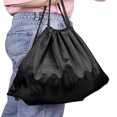 MND 축구공주머니 백팩 이중지퍼 신발주머니, 레드, 1개