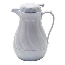스월 디자인의 윈코 푸시 버튼 단열 음료 서버 20온스 블랙, Pack of 6
