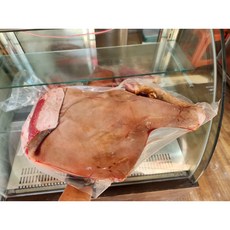 강원도 영월칡먹고 자란 토종 흑염소(정육) 고기 판매, 지육(살+뼈+껍데기), 0.5마리, 15kg