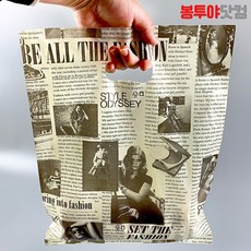 봉투야닷컴 HD PE 30호 비닐쇼핑백 30x39cm 100장, 하이덴패션, 1개