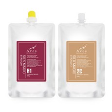 아베스 실크 매직 건강모 500g 1제 2제 세트 다운펌 셀프매직약, 1개