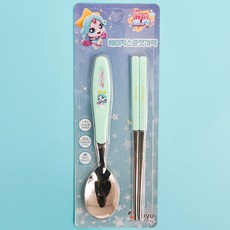 캐치티니핑5 수저세트-초롱핑 베이직 YP5476 (S0091), 캐치티니핑5-S0091, 1개