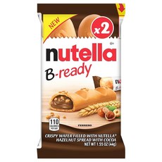 Nutella B-Ready 2개 43.9g(1.5온스), Nutella B-Ready 2개 43.9g(1.5온스