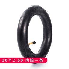 전동 킥보드 타이어 튼튼한 DIY 부품 내구성좋은 바퀴 용품 1 10인치 전동킥보드 타이어 10x2.50 내외 타이어 두께 10x2.0/2.125/2.50 내외 타이어 01 두꺼, 두꺼운 10x2.50 우수 비닐 튜브 1개 × 1개, 1개