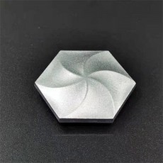 Flipo Flip指尖陀螺 桌面翻轉解壓玩具，辦公室減壓神器，創意動能玩具, 風車銀色, 1個