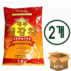 대호식품 대추생강차 1kg x2 무배, 2개, 1개입