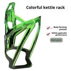 자전거보온물병 레버가 타이어 달린 자전거 병 거치대 물 컵 산악 액세서리, Black Green