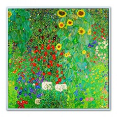 지클레 그림 액자 76X76CM, 창가에서