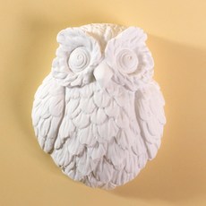 실리콘 몰드 틀 - 포레스트 부엉이 1구, 단일