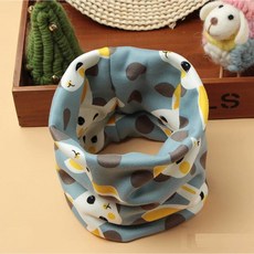 脖圍圍脖 雙層加厚百搭兒童厚款全棉加絨親子純棉脖套圍巾