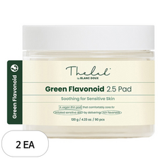 [비건뷰티] 더랩바이블랑두 그린 플라보노이드 2.5 패드 120g, 90매입, 2개