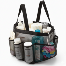 글로우포레 대형 수영장 메쉬 가방, 블랙